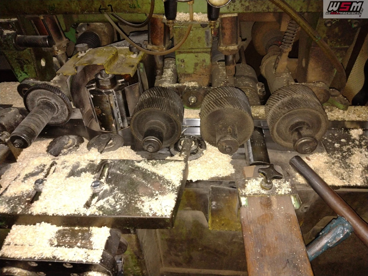 Four side moulder WEINIG UNIMAT 14N 5 heads + universal