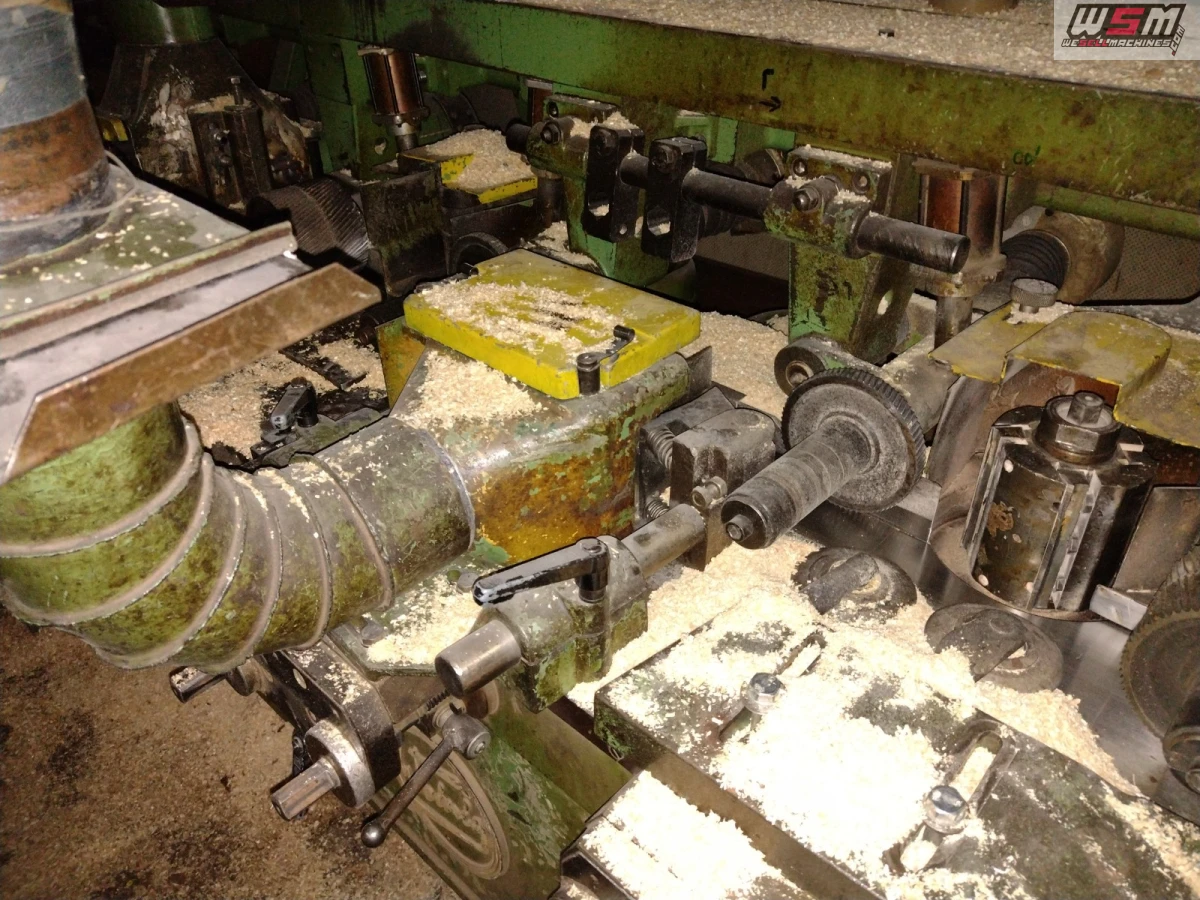 Four side moulder WEINIG UNIMAT 14N 5 heads + universal