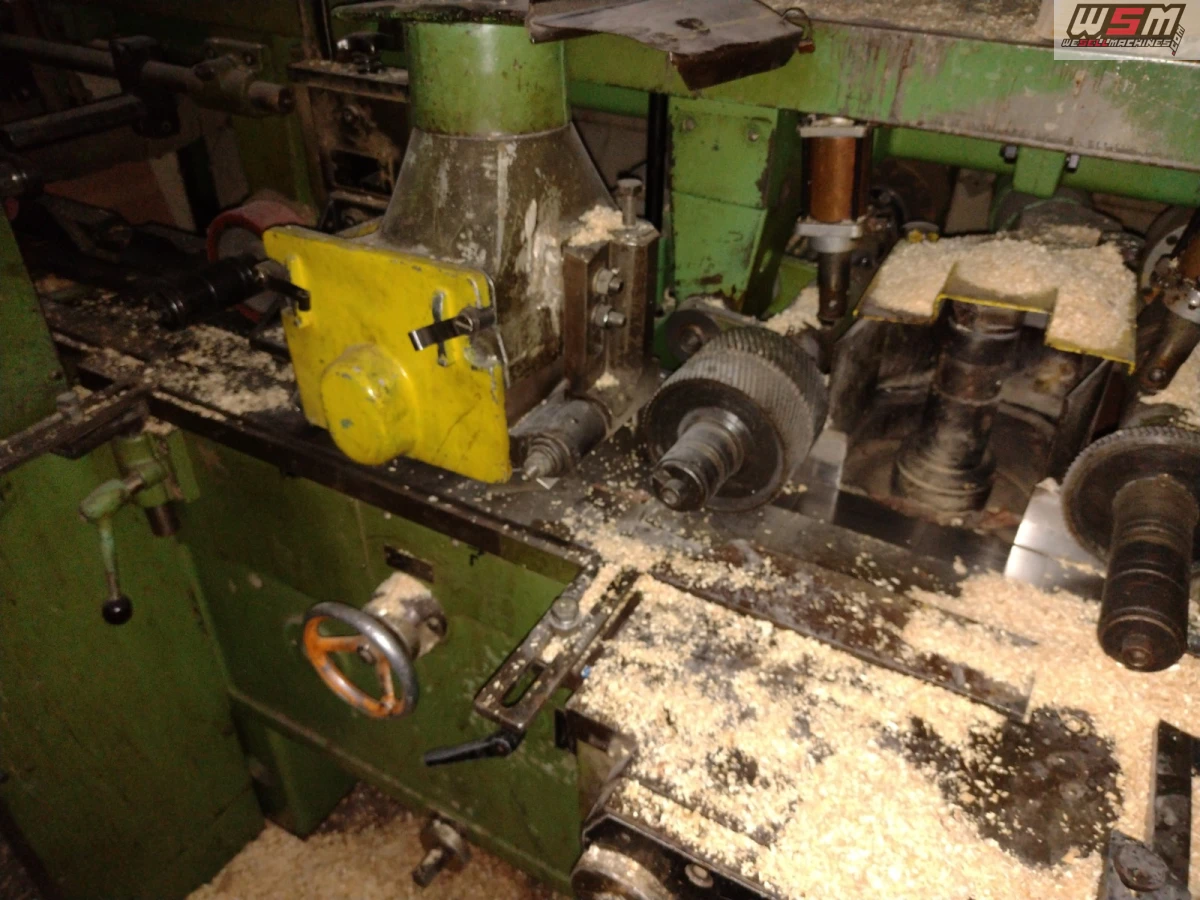 Four side moulder WEINIG UNIMAT 14N 5 heads + universal