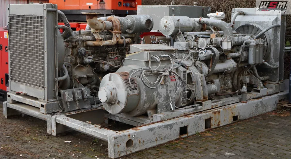 The 2x 330kVA DORMAN STAMFORD C504C Generator Set
