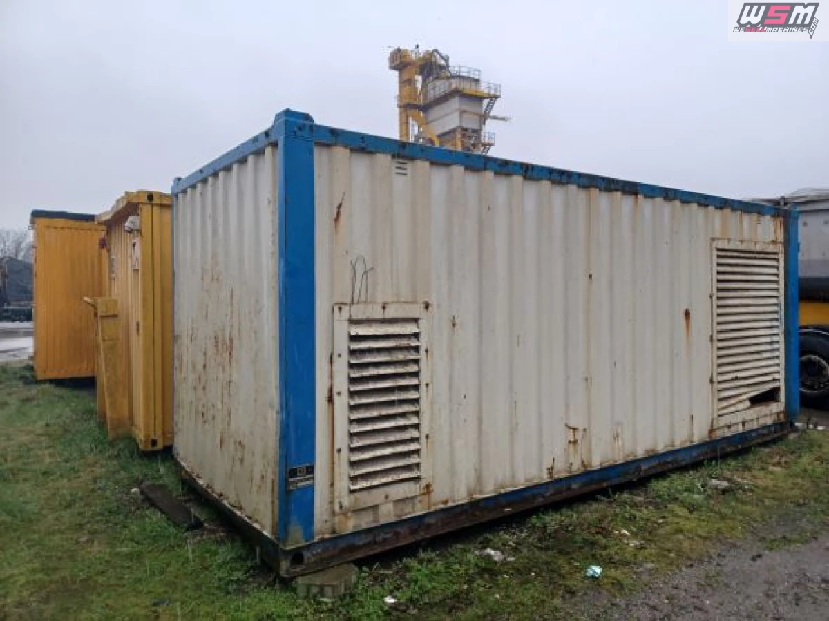 Containerized Power Generator Manufacturer: MAN Year of Production: 1991