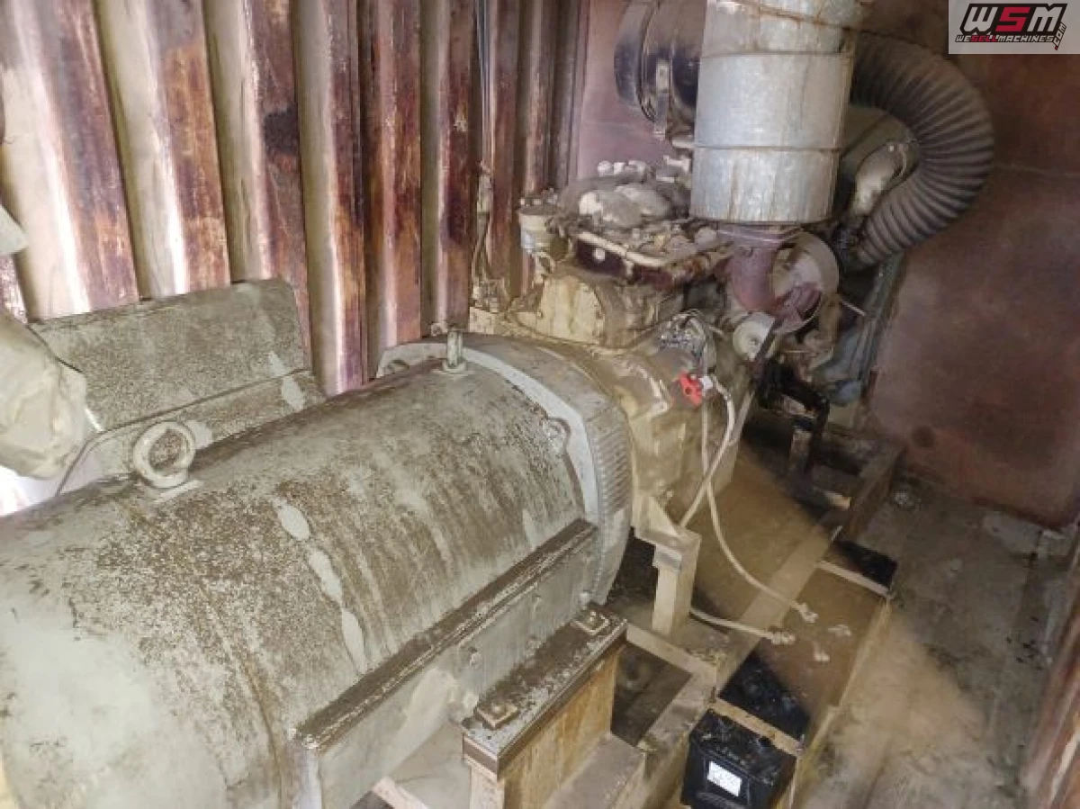 Containerized Power Generator Manufacturer: MAN Year of Production: 1991
