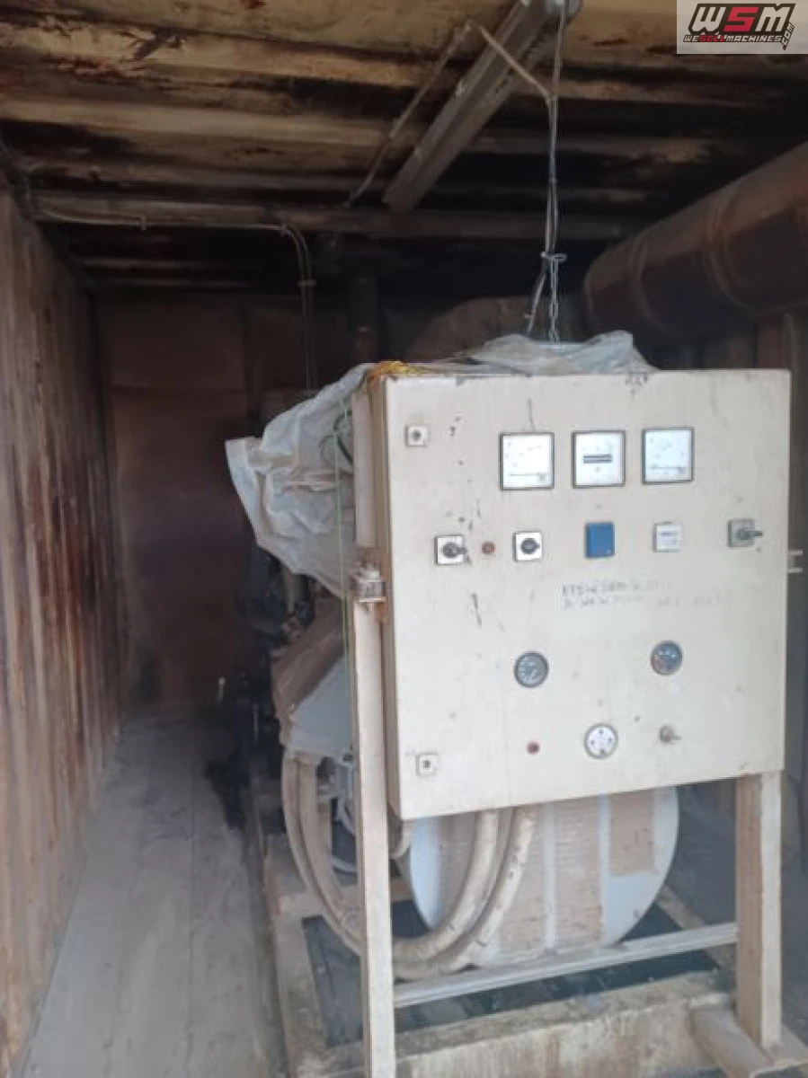 Containerized Power Generator Manufacturer: MAN Year of Production: 1991