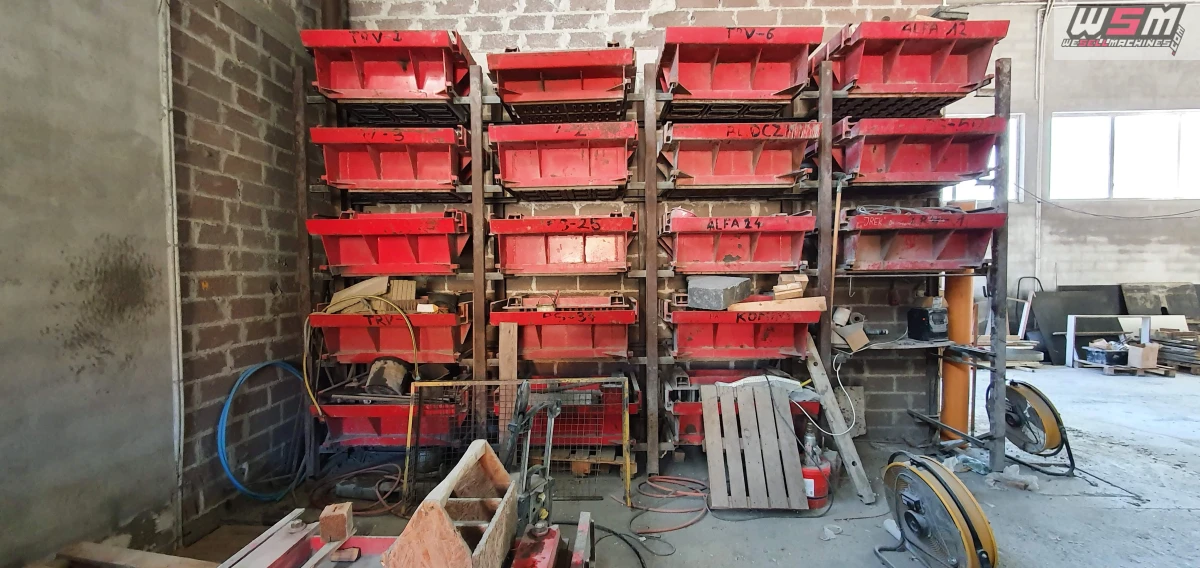 Stationary production line from ROAD Włoszczowa, model Tytan 2
