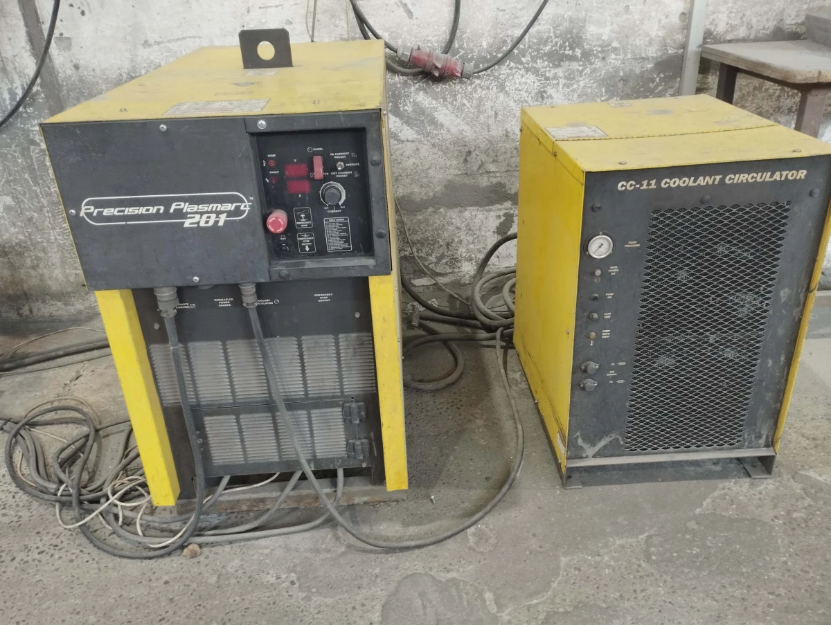 ESAB CNC EAGLE 2000 plasma cutter, 3x1.5m size, manufactured in 2009