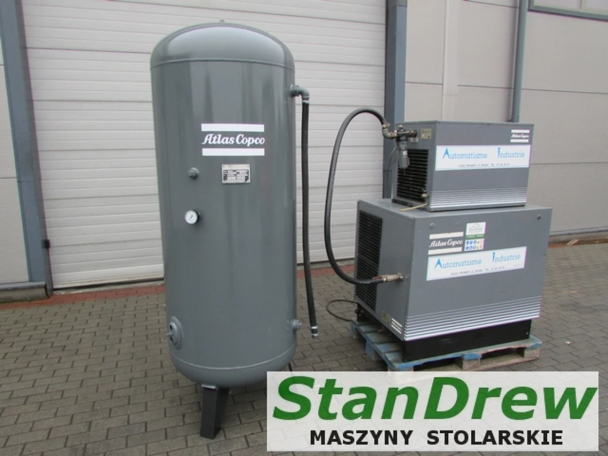 Atlas Copco GA 11 compressor with dryer, 900l