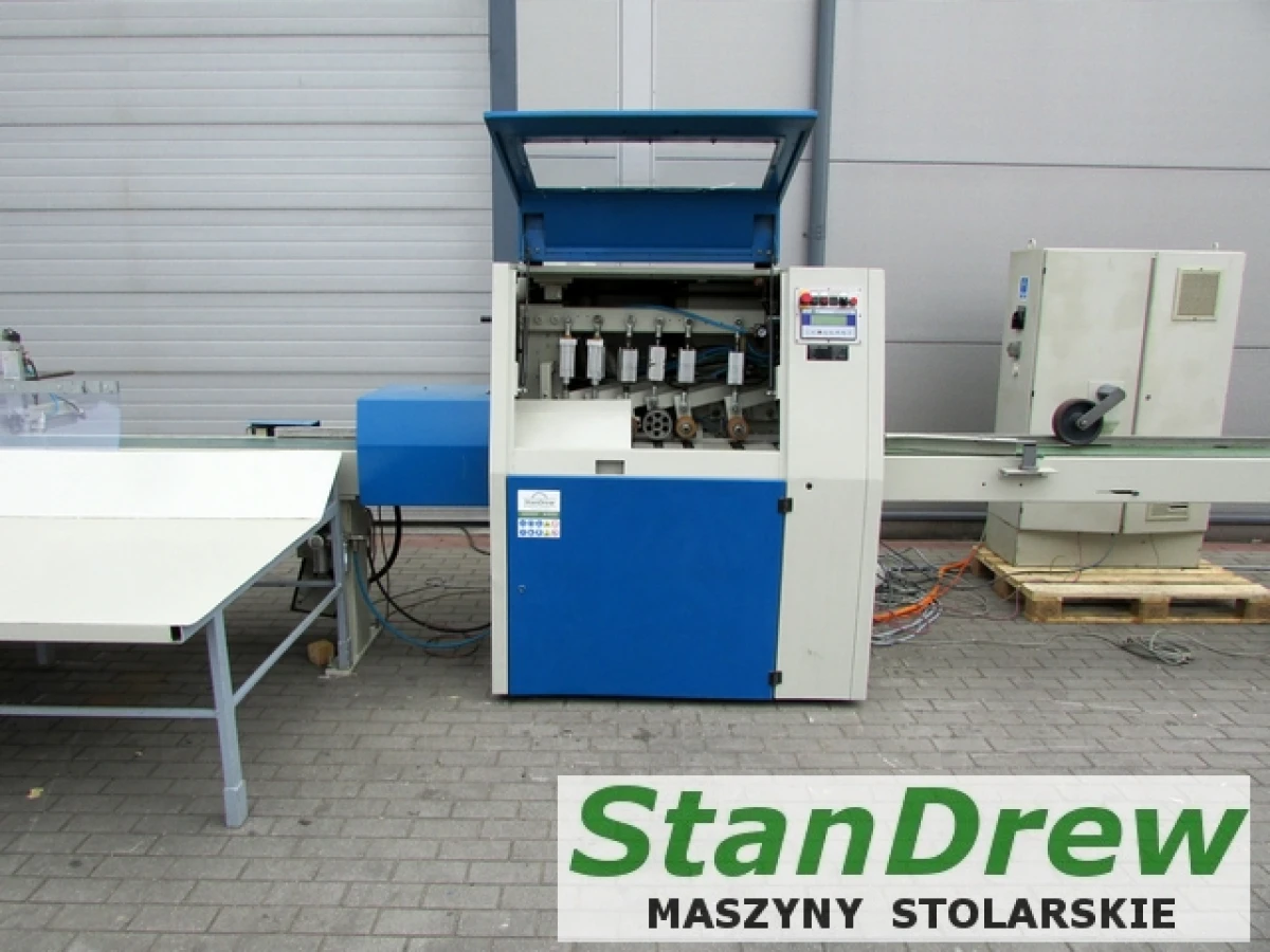 GreCon Dimter OPTICUT 204 R optimizer with 3 ejectors