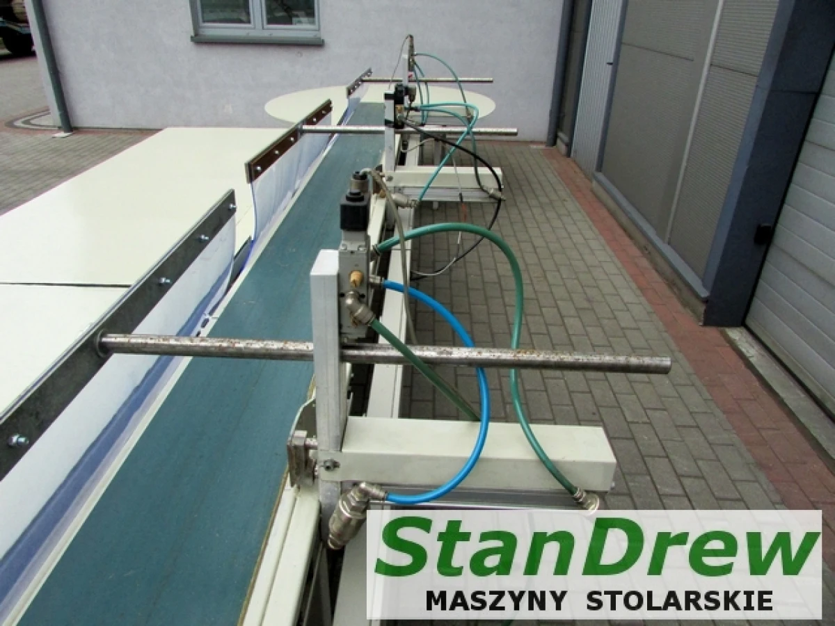 GreCon Dimter OPTICUT 204 R optimizer with 3 ejectors