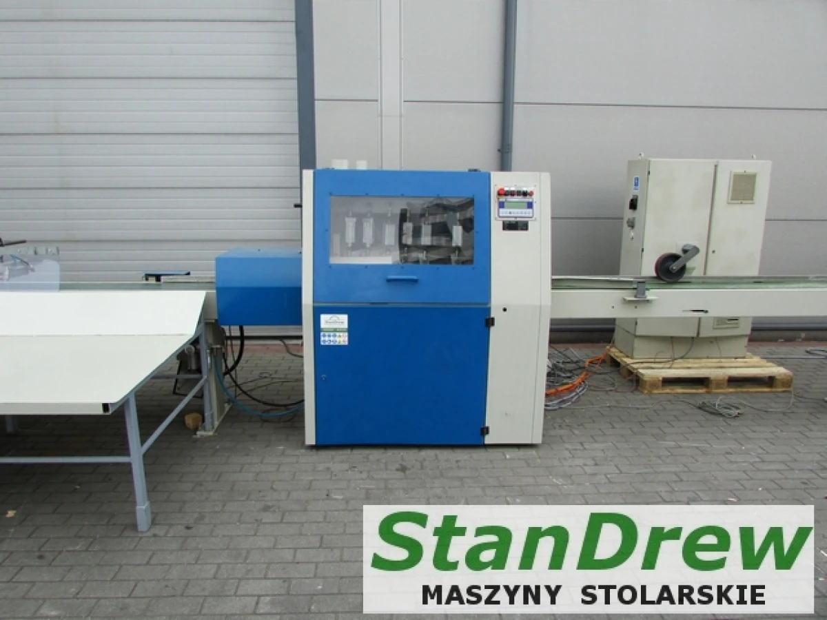 GreCon Dimter OPTICUT 204 R optimizer with 3 ejectors