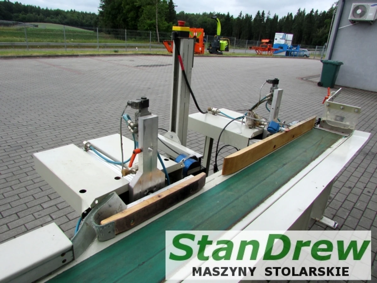 Weinig Dimter OptiCut S 90 optimizer with 2 ejectors
