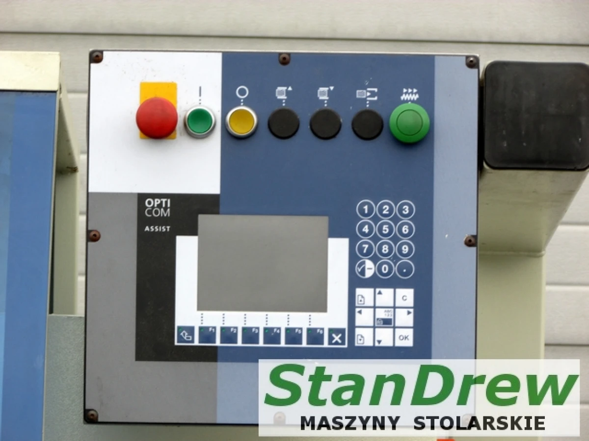 Weinig Dimter OptiCut S 90 optimizer with 2 ejectors