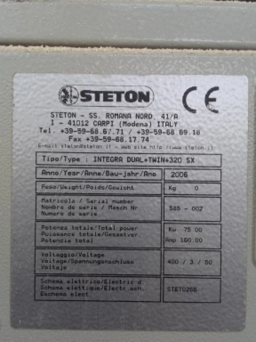 Used Steton Integra Dual Corner Center