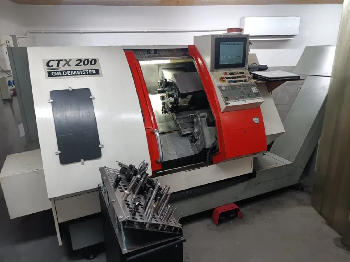 GILDEMEISTER CTX 200 CNC Lathe (Automatic Lathe) with Full Tooling