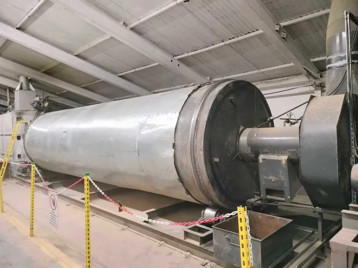 Drum Dryer for Sawdust – Modernized and Safe