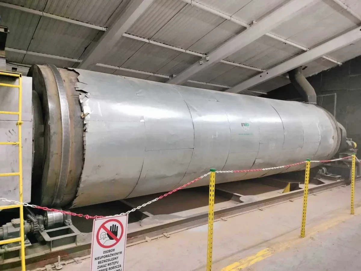 Drum Dryer for Sawdust – Modernized and Safe