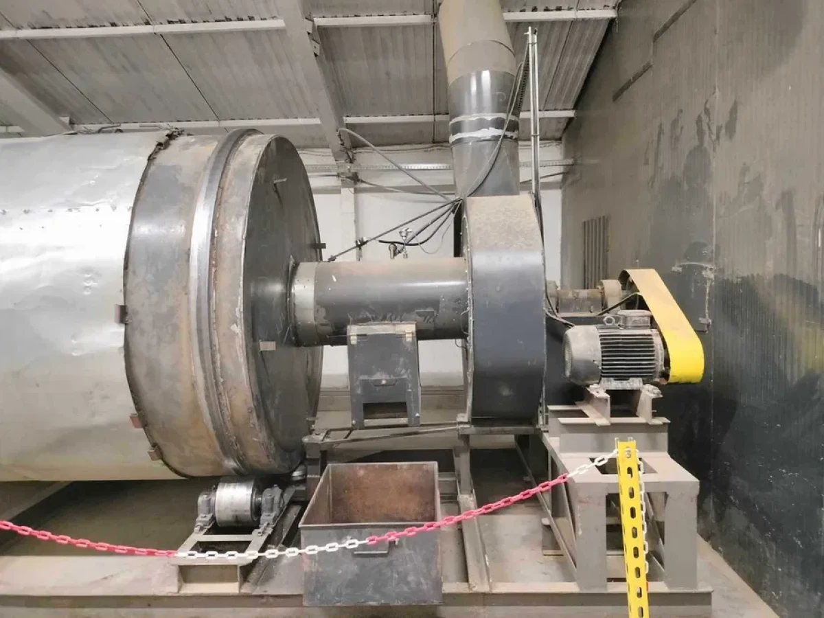 Drum Dryer for Sawdust – Modernized and Safe