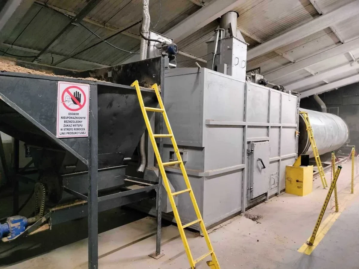Drum Dryer for Sawdust – Modernized and Safe