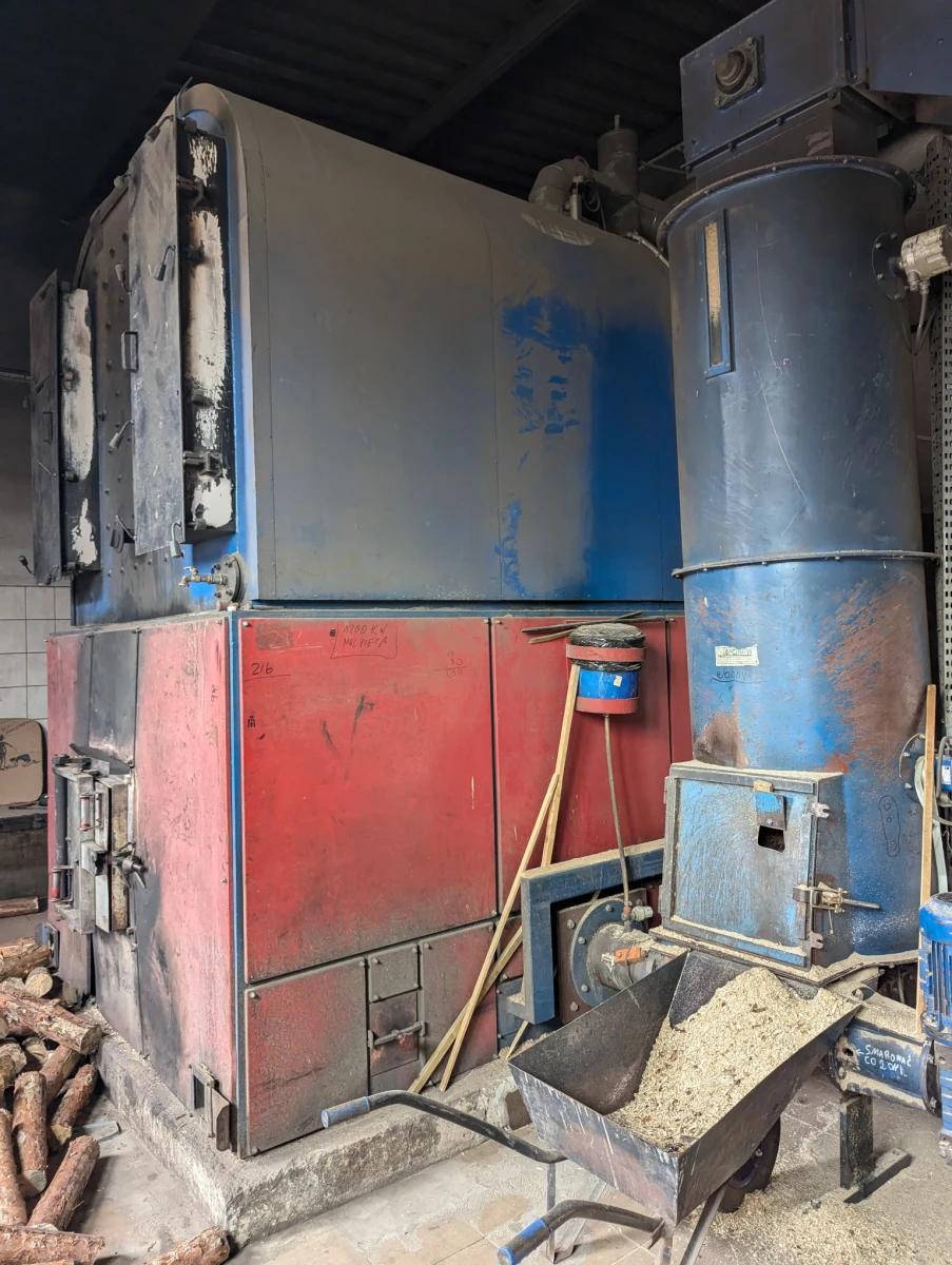 Wood Drying Kiln LU SX 4040 – 3 Chambers, 40 m³, Year 2004