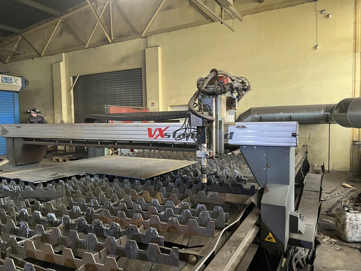 STIGAL VXstandard Plasma Cutting Machine with CEBORA Prof P254 Unit and Oxy-fuel Torch (Year of Manufacture 2013)