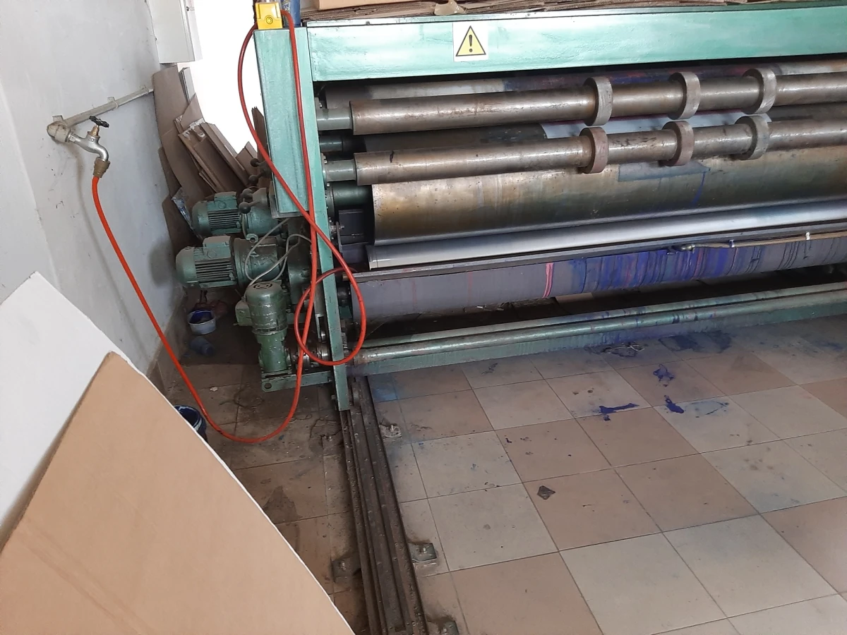 Used Two-Color Flexo Printing Machine - 2500mm Width