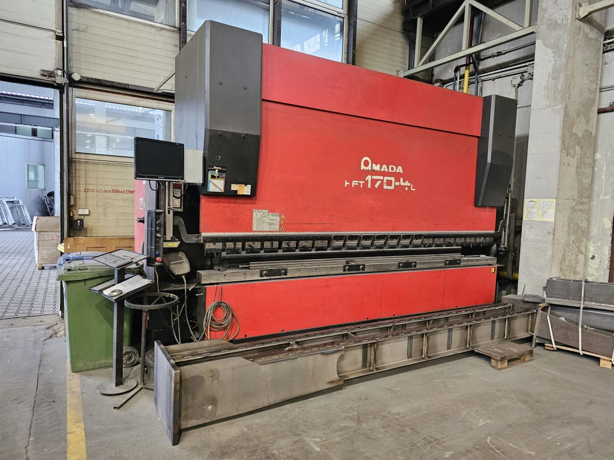 AMADA HFT 170-4L Press Brake (4-axis, Year of Manufacture 2006) - Perfect, Lightly Used Condition!