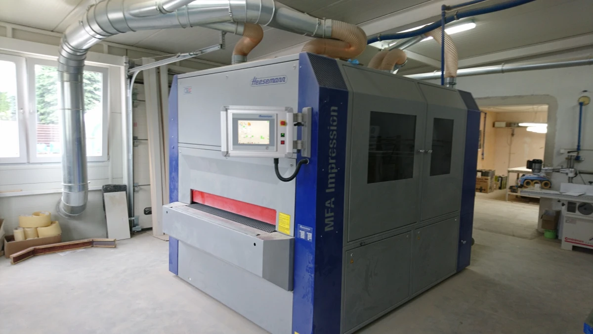 HESSEMANN MFA IMPRESSION Multifunctional Sanding Machine - Perfect Condition, Low Usage!