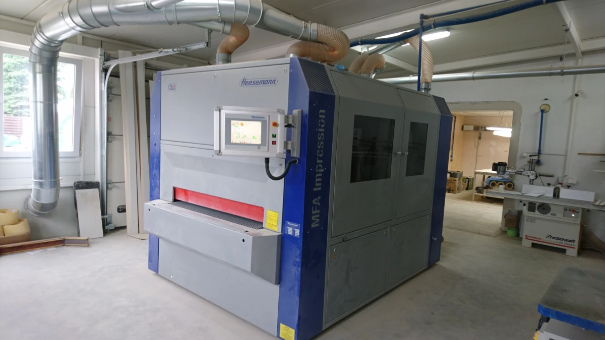 HESSEMANN MFA IMPRESSION Multifunctional Sanding Machine - Perfect Condition, Low Usage!