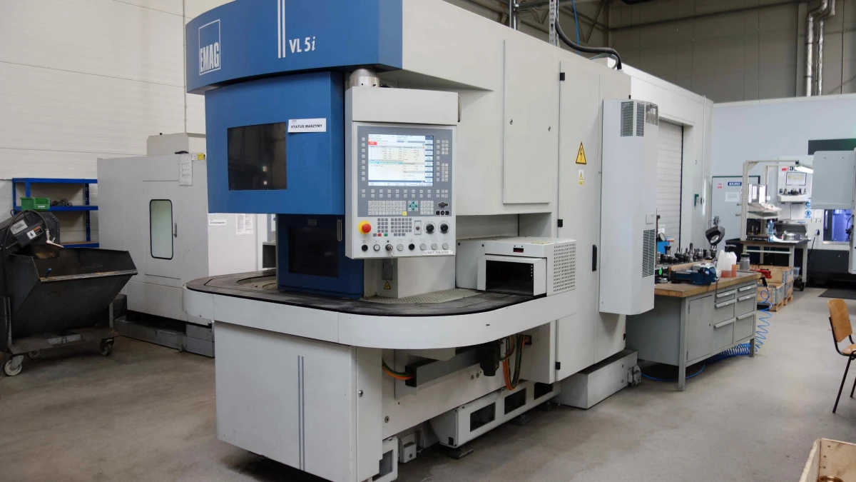 Używana Tokarka Pionowa CNC EMAG VL5i