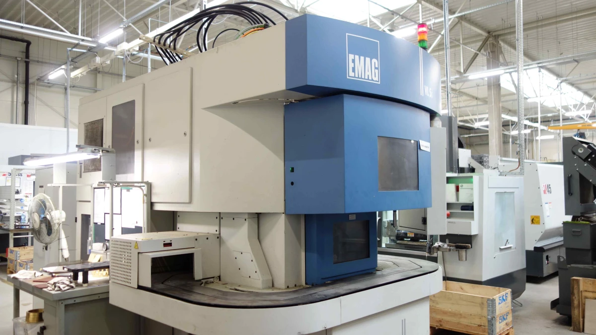 Używana Tokarka Pionowa CNC EMAG VL5i
