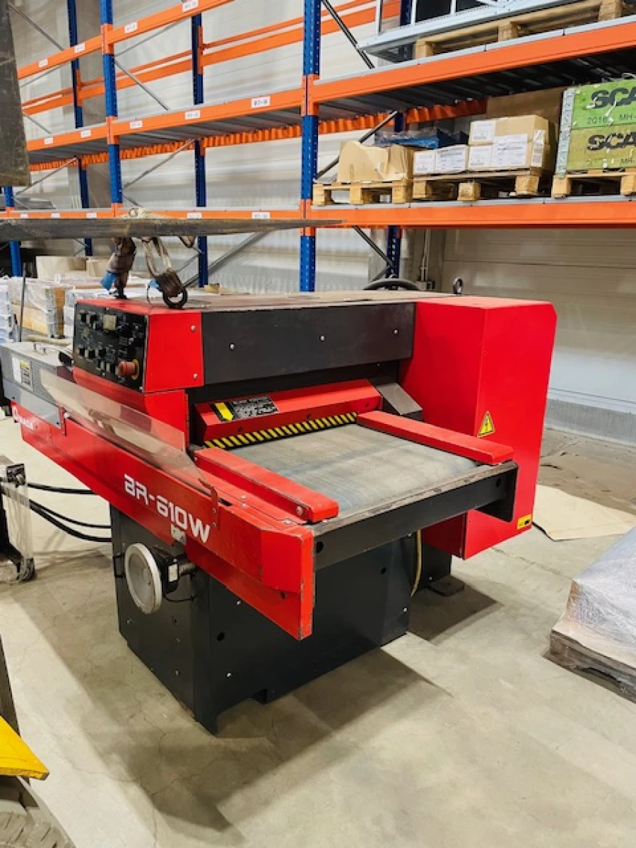 AMADA BR-610W Deburring / Wide-Belt Grinding Machine (Year of Manufacture 1998)