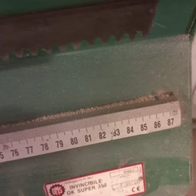 Double saw for wood PVC aluminum OMS INVINCIBLE OK SUPER 350