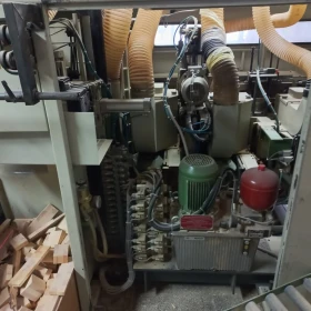 Angle machine for windows and doors CNC WEINIG UNICONTROL 10 with tools