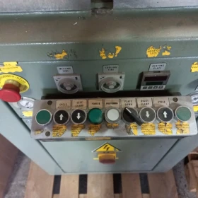 One-head welding machine for PVC windows Pressta Eisele Apollo