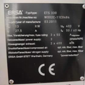 The ERSA ETS 330 Wave soldering station 