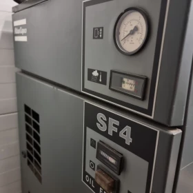 The SF-4 Airpower compressor by Atlas Copco manufactured in 2001