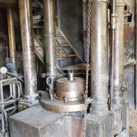 Vertical presses for lead bars manufactured by Ponar Wadowice