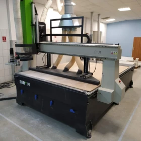 Seron Milling plotter 2131 Standard with a working area of 2100 x 3100mm; Year of production: 2018