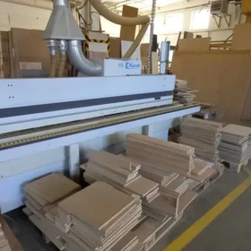 The HOMAG BRANDT OPTIMAT SP52/T edge sander