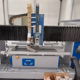 CNC milling plotter with dimensions of 4500x2500, ATC (Automatic Tool Changer) and 4 axes, with start-up included!