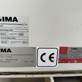 IMA Advantage 700 (2009) - Industrial Machine for Sale with Upgraded Flat Cutters and New Preliminary Milling Tools