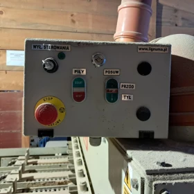 Used Lignuma MMN-8 Circular Saw for Cutting Blocks