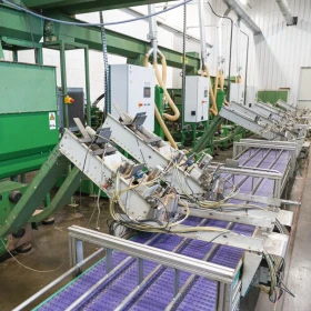 Wood briquette production line in RUF block form – capacity 2800 tons/month