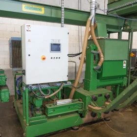 Wood briquette production line in RUF block form – capacity 2800 tons/month