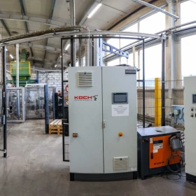 Wood briquette production line in RUF block form – capacity 2800 tons/month