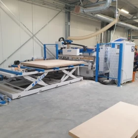 Nesting machine KN-3713 with automatic loading and unloading