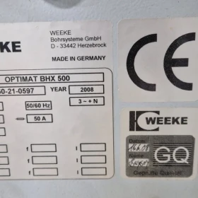 CNC Drilling Machine Weeke Optimat BHX 500