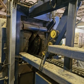 A Costa lumber cutting line with sorting facility