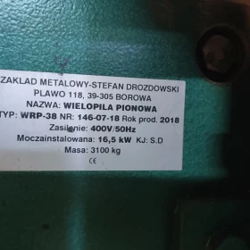 DROZDOWSKI WRP-38 Multi-Rip Saw (Export SC-24W)