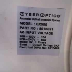 CyberOptics QX500 AOI Tester