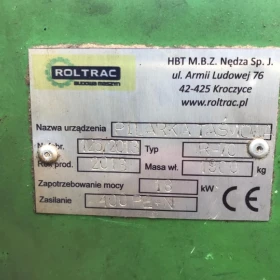 Roltrac R70 Band Saw with Full Hydraulics